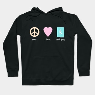 Peace Love Mah-jong Hoodie